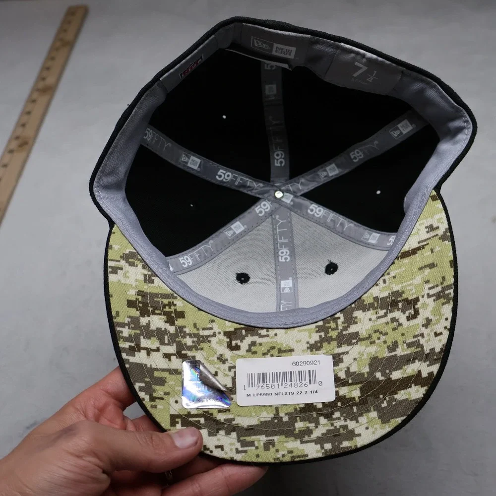Salute To Service New Era Tennessee Titans Cap Mens 7 1/4 New Era Black Camo NFL